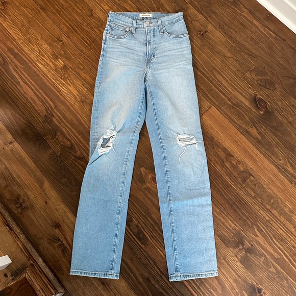 Madewell Perfect Vintage Straight Jean - Picture 3 of 3
